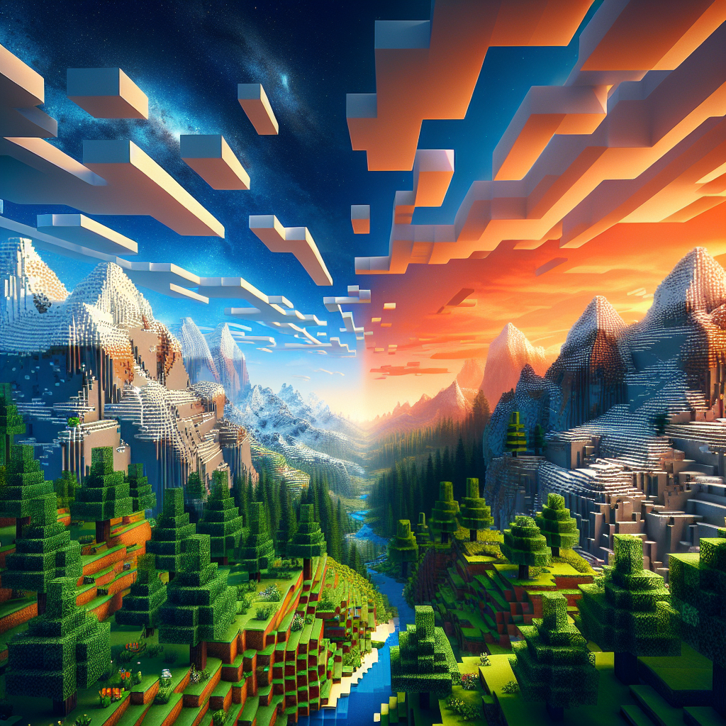 Exploring the Aesthetic Appeal of Minecraft Backgrounds: Tips for Enhanced Visuals